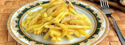 картофель фри в мультиварке. Шаг 8