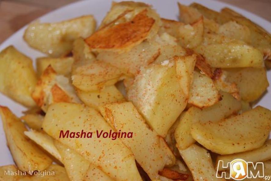 Рецепт картофеля печеного с паприкой