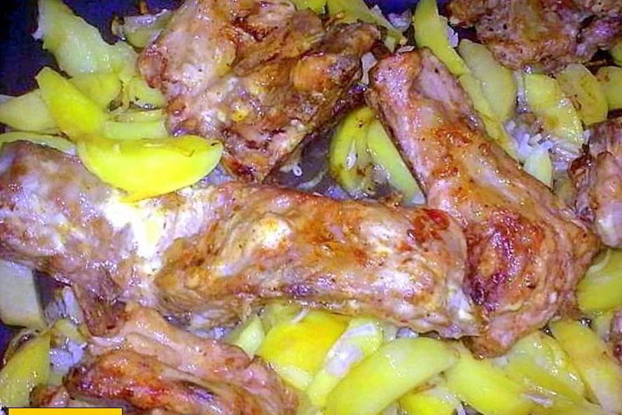 Рецепт картофеля по-деревенски в духовке