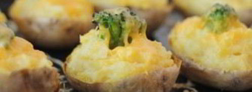 картофель с брокколи в духовке. Шаг 16