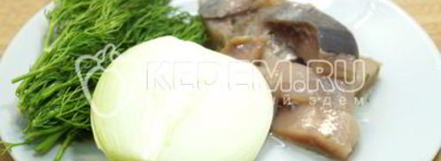 картофель с селедкой. Шаг 5