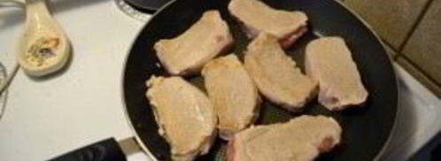 картофель со свининой и сыром в духовке. Шаг 4