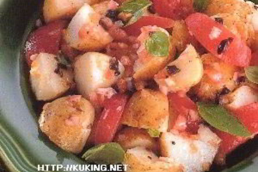 Рецепт картофеля в итальянской заправке