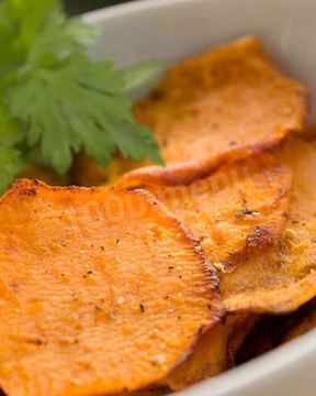 Картофельные чипсы в духовке