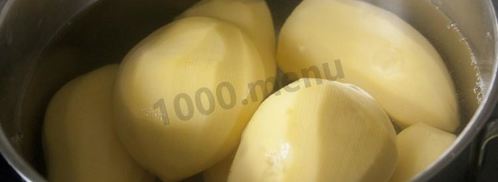 картофельные гнезда с курицей в духовке. Шаг 3