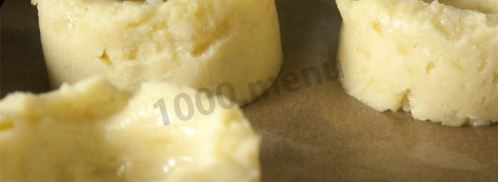 картофельные гнезда с курицей в духовке. Шаг 8