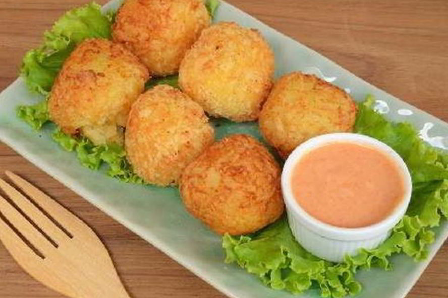 Рецепт картофельных крокетов с креветками