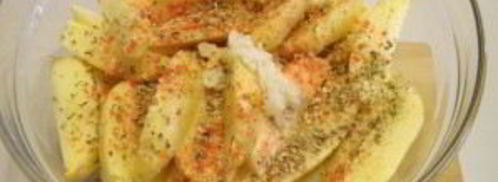 картошка по-деревенски в духовке. Шаг 4