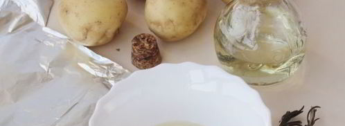 картошка в мундире в фольге в духовке. Шаг 4