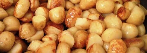 молодой картофель с клубничной сальсой. Шаг 10