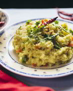 Острый рис на кокосовом молоке