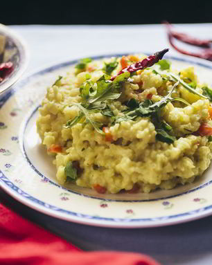 Острый рис на кокосовом молоке