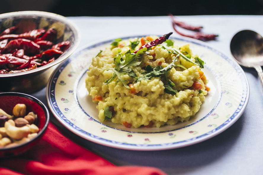 Рецепт острого риса на кокосовом молоке