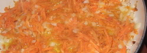 острый рис с вялеными помидорами. Шаг 3