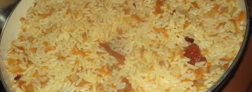 острый рис с вялеными помидорами. Шаг 6