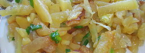 жареная картошка с луком. Шаг 8