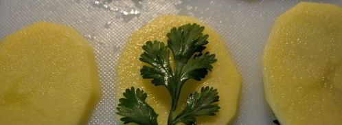 жареный картофель с петрушкой. Шаг 3