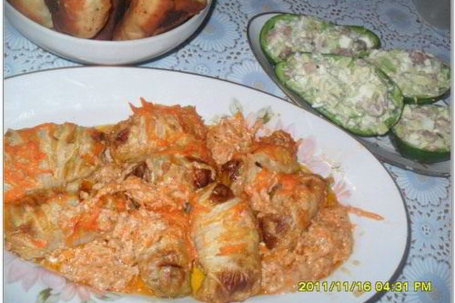 Рецепт голубцов из китайской капусты
