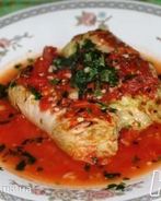 Голубцы из пекинской капусты с отварным мясом