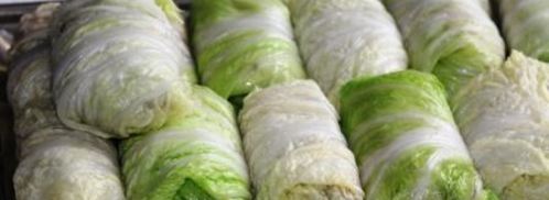 голубцы из пекинской капусты с отварным мясом. Шаг 16