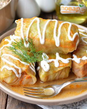 Голубцы из свинины по-домашнему