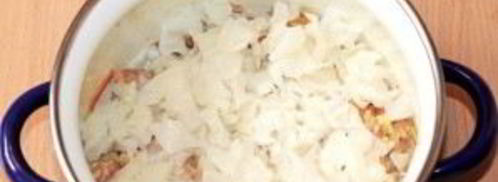 голубцы ленивые с грибами. Шаг 8