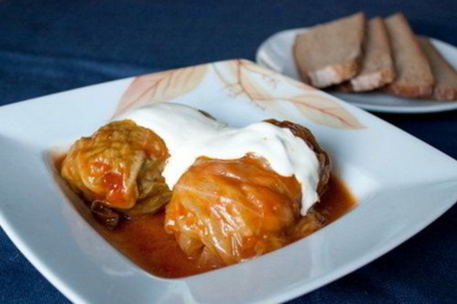 Рецепт голубцов с фаршем и рисом в мультиварке