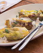 Голубцы с грибами