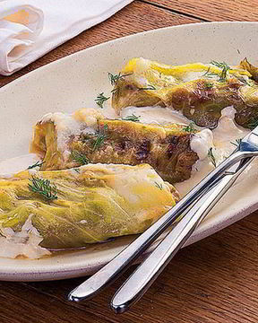 Голубцы с грибами