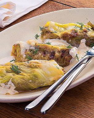 Голубцы с грибами