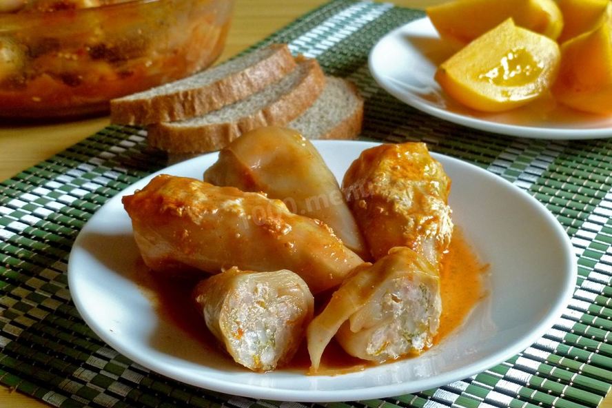 Рецепт голубцов с капустой и фаршем в духовке