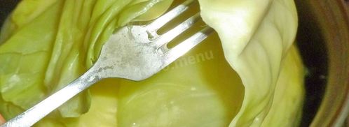 голубцы с капустой и фаршем в духовке. Шаг 16