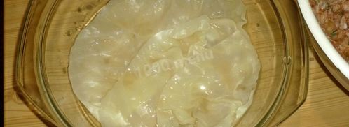 голубцы с капустой и фаршем в духовке. Шаг 18