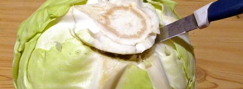 голубцы с капустой и фаршем в духовке. Шаг 5