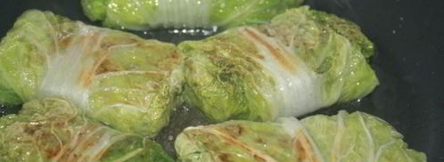 голубцы с мраморной говядиной во вкуснейшем сметанно-овощном соусе. Шаг 8