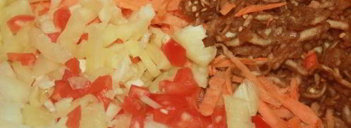 голубцы с мраморной говядиной во вкуснейшем сметанно-овощном соусе. Шаг 9