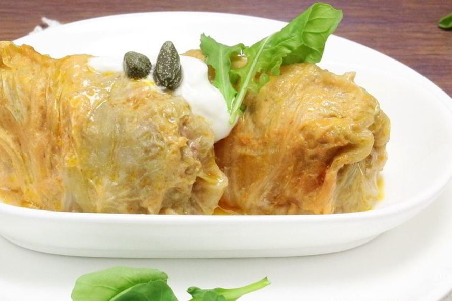 Рецепт голубцов, тушенных в сметане