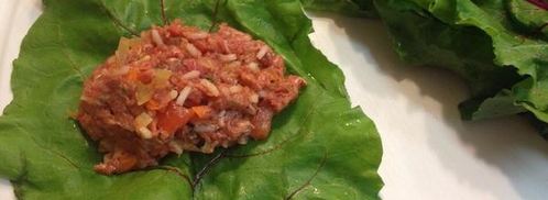 голубцы в свекольной ботве. Шаг 4