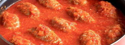 ленивые голубцы с подливкой в духовке. Шаг 14