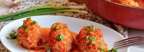 ленивые голубцы с подливкой в духовке. Шаг 15