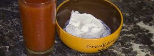 ленивые голубцы в духовке в сметанном соусе. Шаг 13