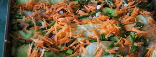 летние голубцы, запеченные в сметанно-томатном соусе. Шаг 9