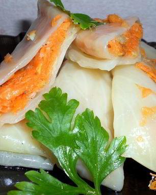 Овощные голубцы маринованные