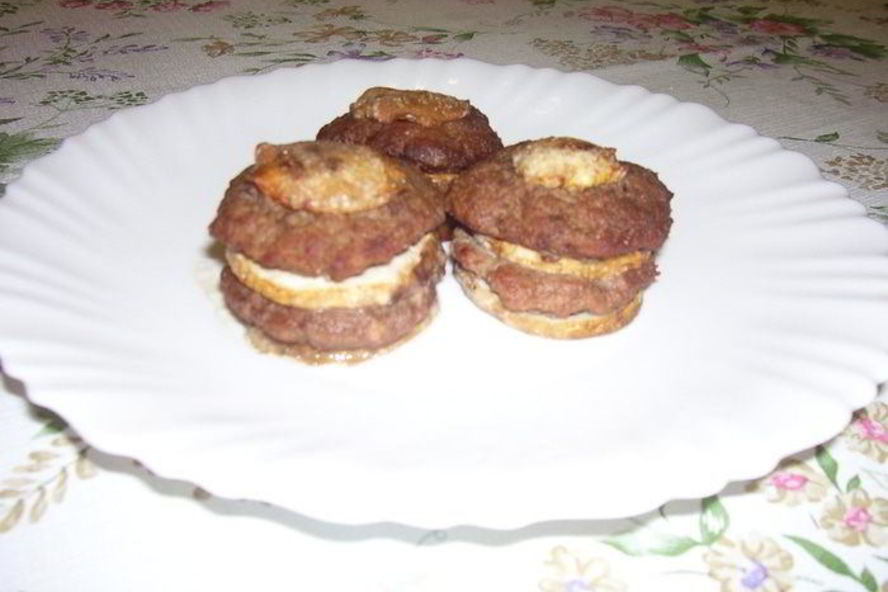 Рецепт запеченных ленивых голубцов с шампиньонами