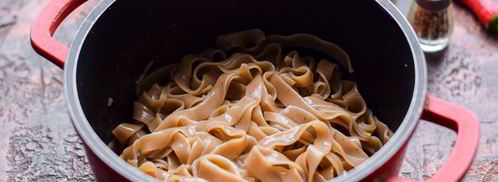 гречневая лапша с курицей и овощами. Шаг 6