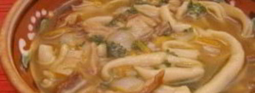 грибная лапша из сушеных грибов. Шаг 12