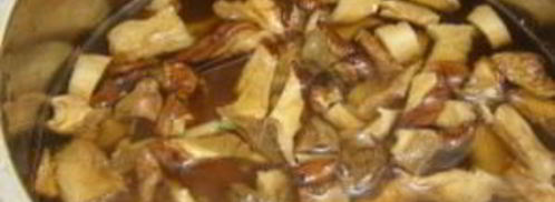 грибная лапша из сушеных грибов. Шаг 7