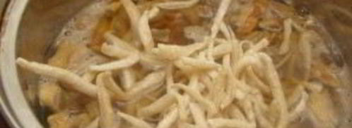 грибная лапша из сушеных грибов. Шаг 8