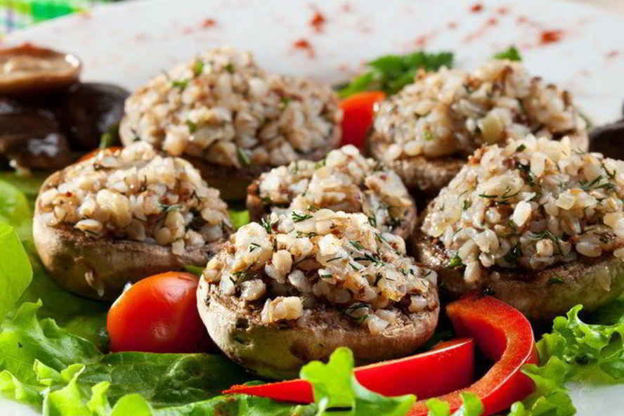 Рецепт фаршированных шампиньонов снимаю шляпу