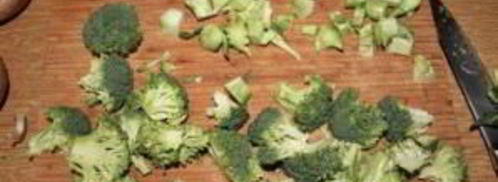 фаршированные шампиньоны в сметане. Шаг 3